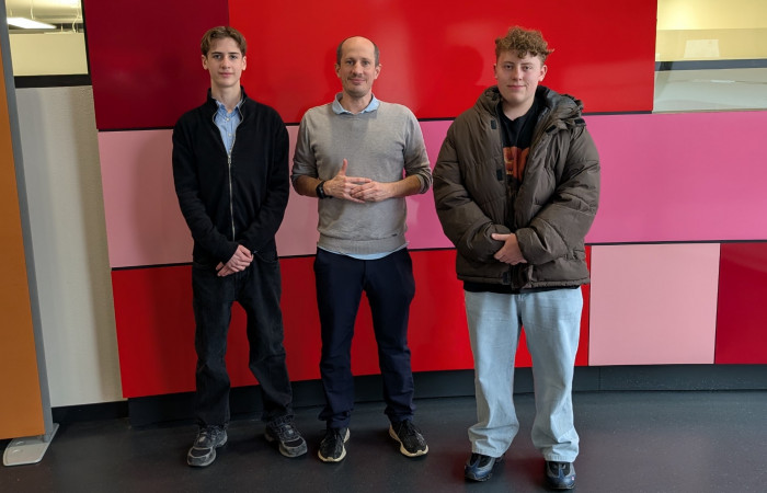 Siegerehrung beim Planspiel Börse