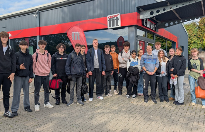 Eine Sportstunde mal anders - R10a bei CleverFit